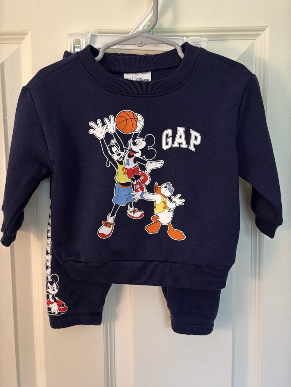 GAP Baby Navy Disney Sweatshirt and Pants